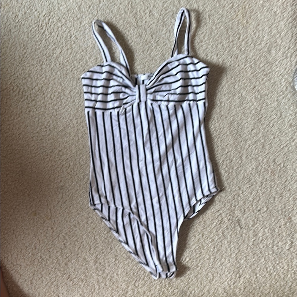 Papaya Black and White Bodysuit Classic